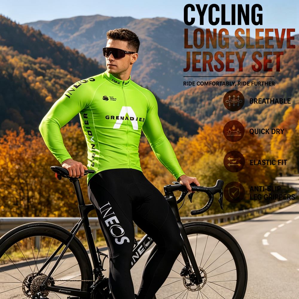 Autumn Cycling Jersey Set Ropa - đánh giá và giá Cycling Gear Clothing
