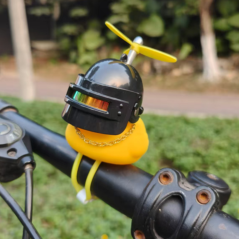 Cute Rubber Duck Bicycle Handl - đánh giá và giá Yellow Cycling Gear