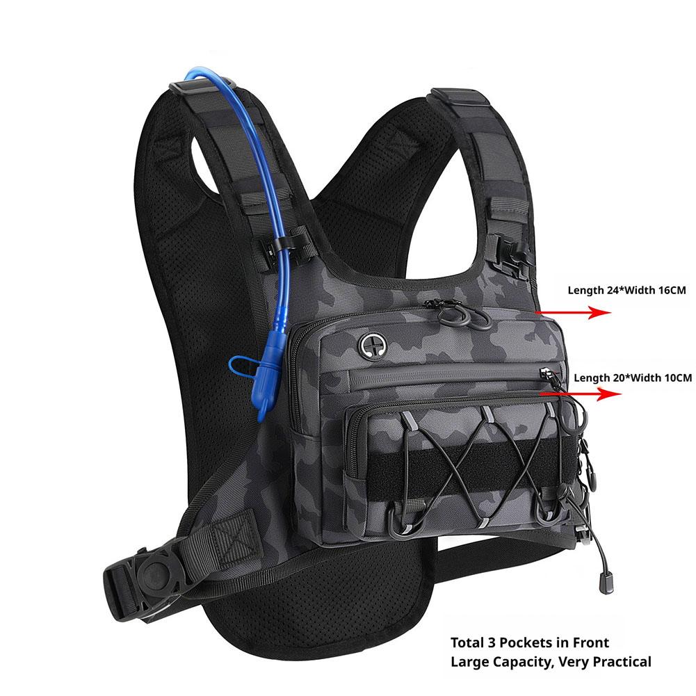 Running Chest Pack Hydration V - đánh giá và giá Cycling Gear Organizer Bag