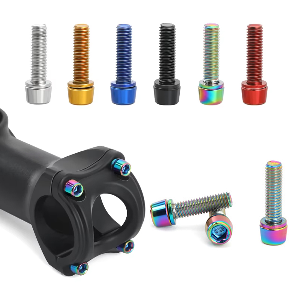 6pcs/set Bicycle Handlebar Scr - đánh giá và giá Bike Stem Riser