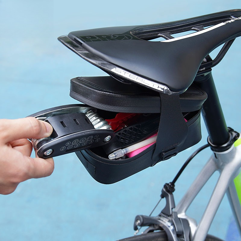 Bicycle Saddle Bag 0.6L Mini P - đánh giá và giá Cycling Gear Organizer Bag