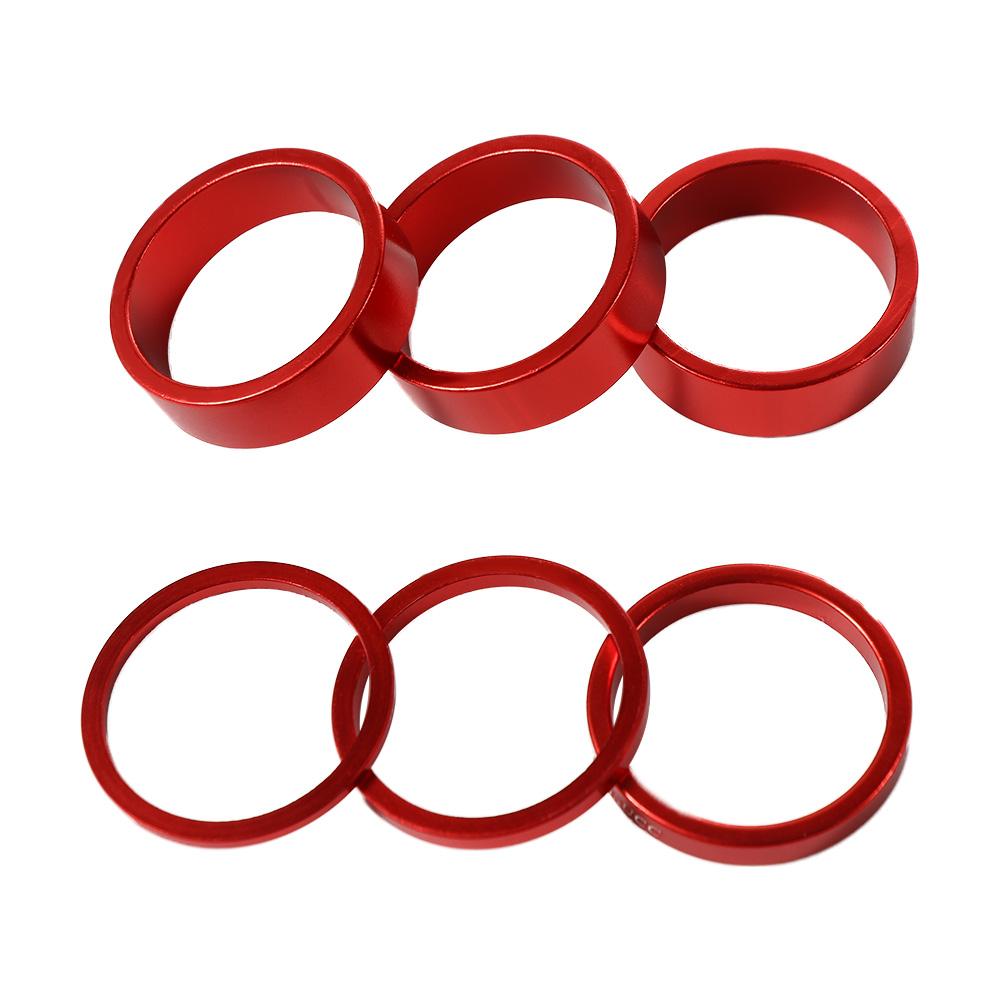 6pcs/set Headset Riser Aluminu - đánh giá và giá Bike Stem Riser