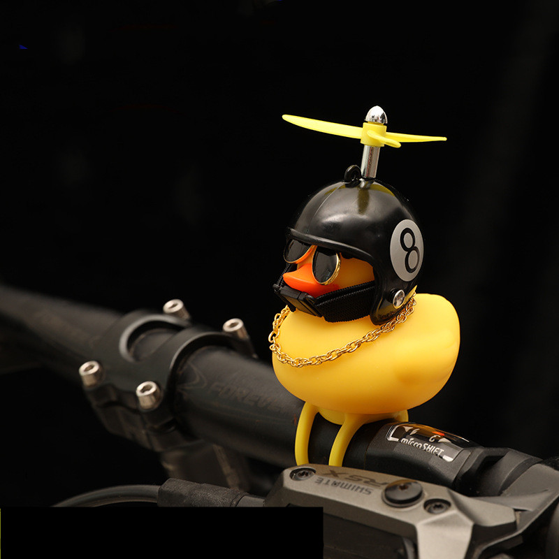 Cute Rubber Duck Bicycle Handl - đánh giá và giá Yellow Cycling Gear
