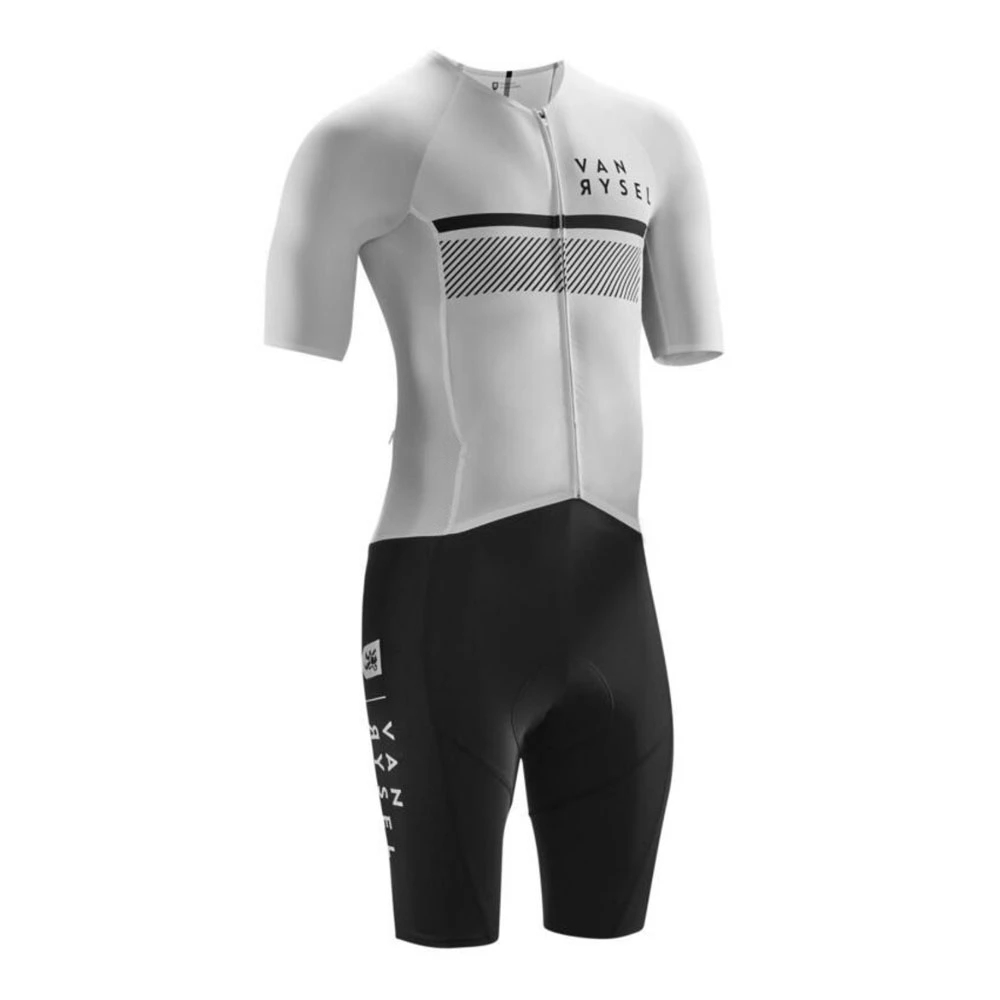 Vanrysel White/black One-piece - đánh giá và giá Cycling Gear Clothing