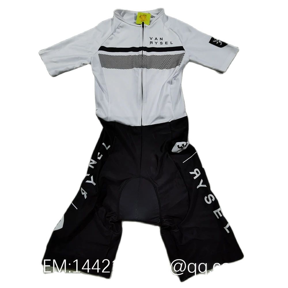 Vanrysel White/black One-piece - đánh giá và giá Cycling Gear Clothing