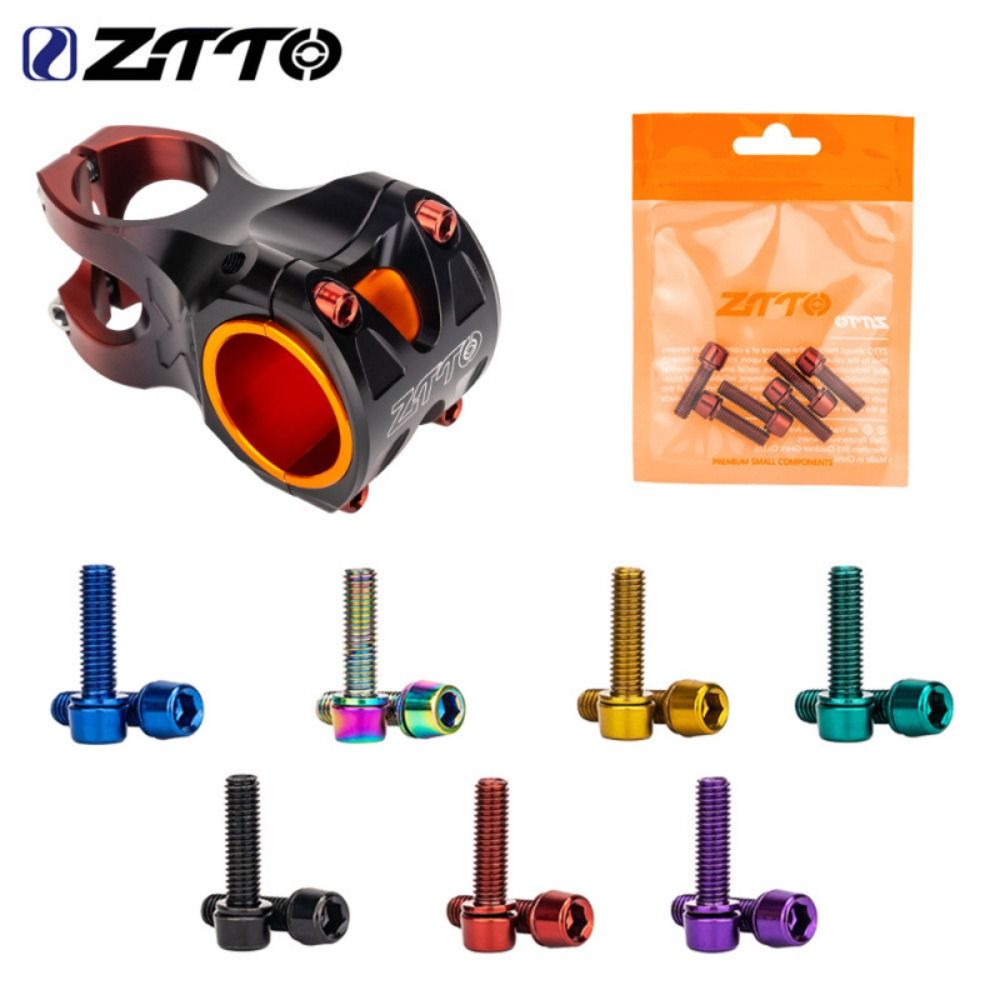 6pcs Titanium-plated Bicycle H - đánh giá và giá Bike Stem Riser
