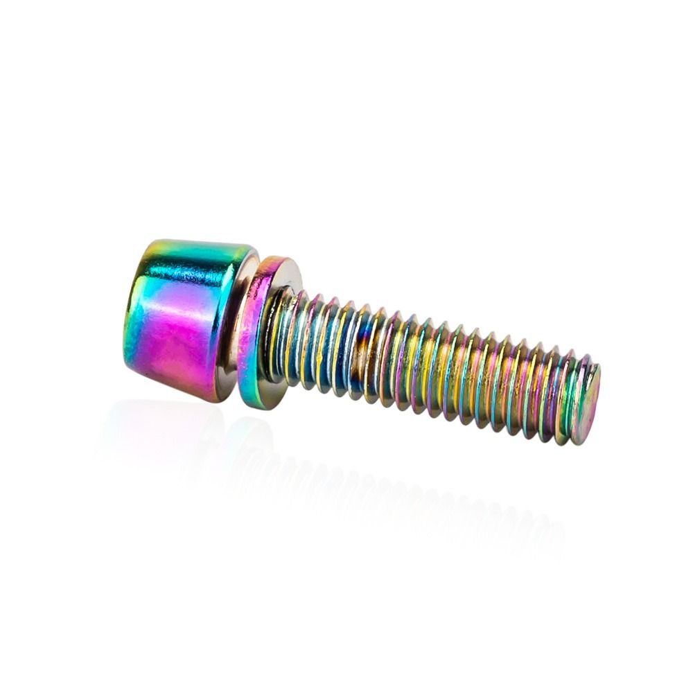 6pcs Titanium-plated Bicycle H - đánh giá và giá Bike Stem Riser
