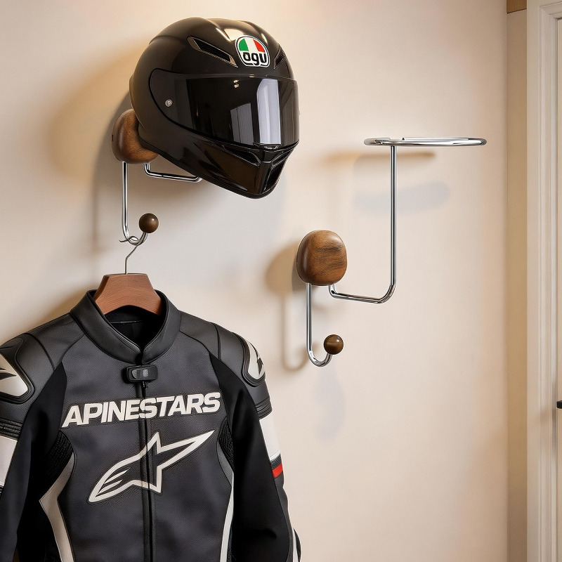 Wall Mount Helmet Storage Rack - đánh giá và giá Cycling Gear Holder
