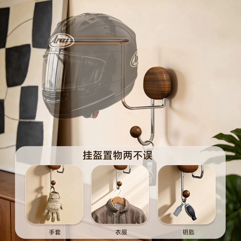 Wall Mount Helmet Storage Rack - đánh giá và giá Cycling Gear Holder