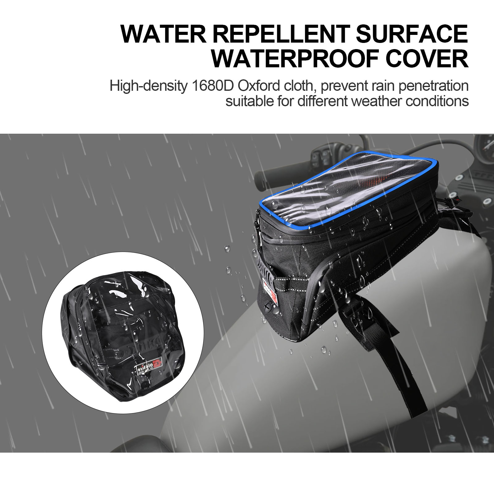 Large Capacity Expandable Moto - đánh giá và giá Cycling Gear Organizer Bag
